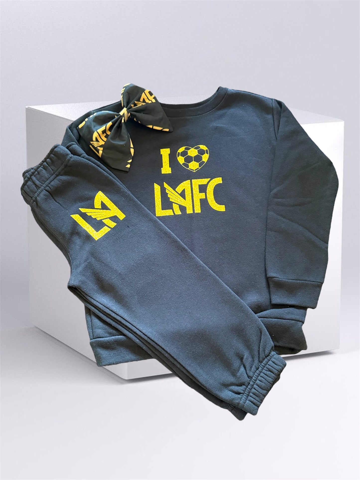 LAFC inspired baby kid clothes