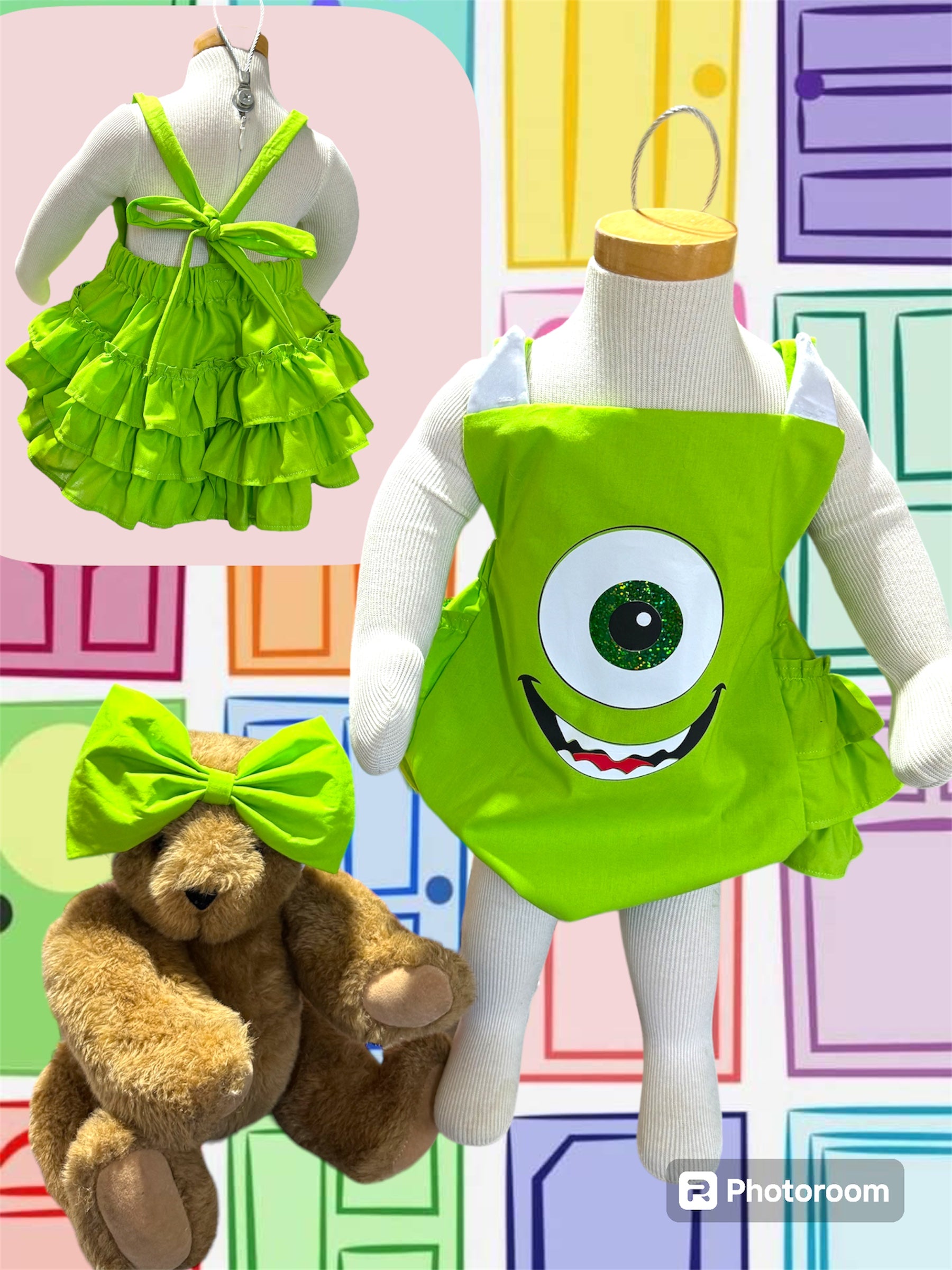 monsters inc mike wasowski costume Monsters Inc – Bearsentials Tutus