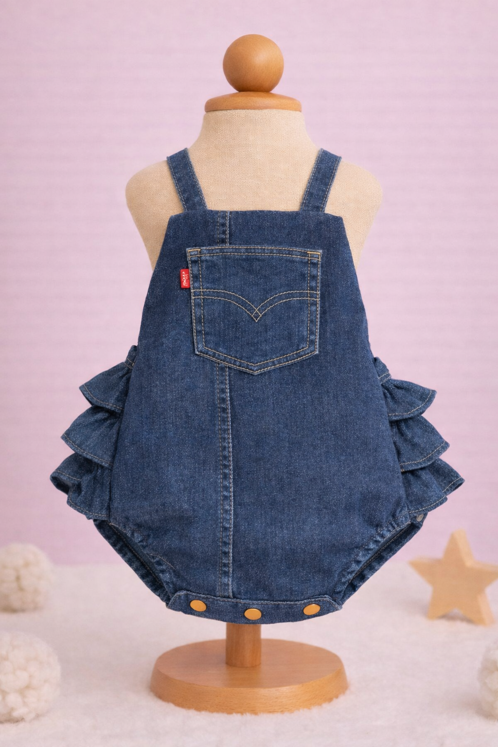 Levi’s Denim UpCycle Rompers