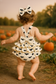 Bats Baby Romper for Spooky Season, Halloween Infant Outfit, Bat Print Jumpsuit, Cute Baby Halloween Costume