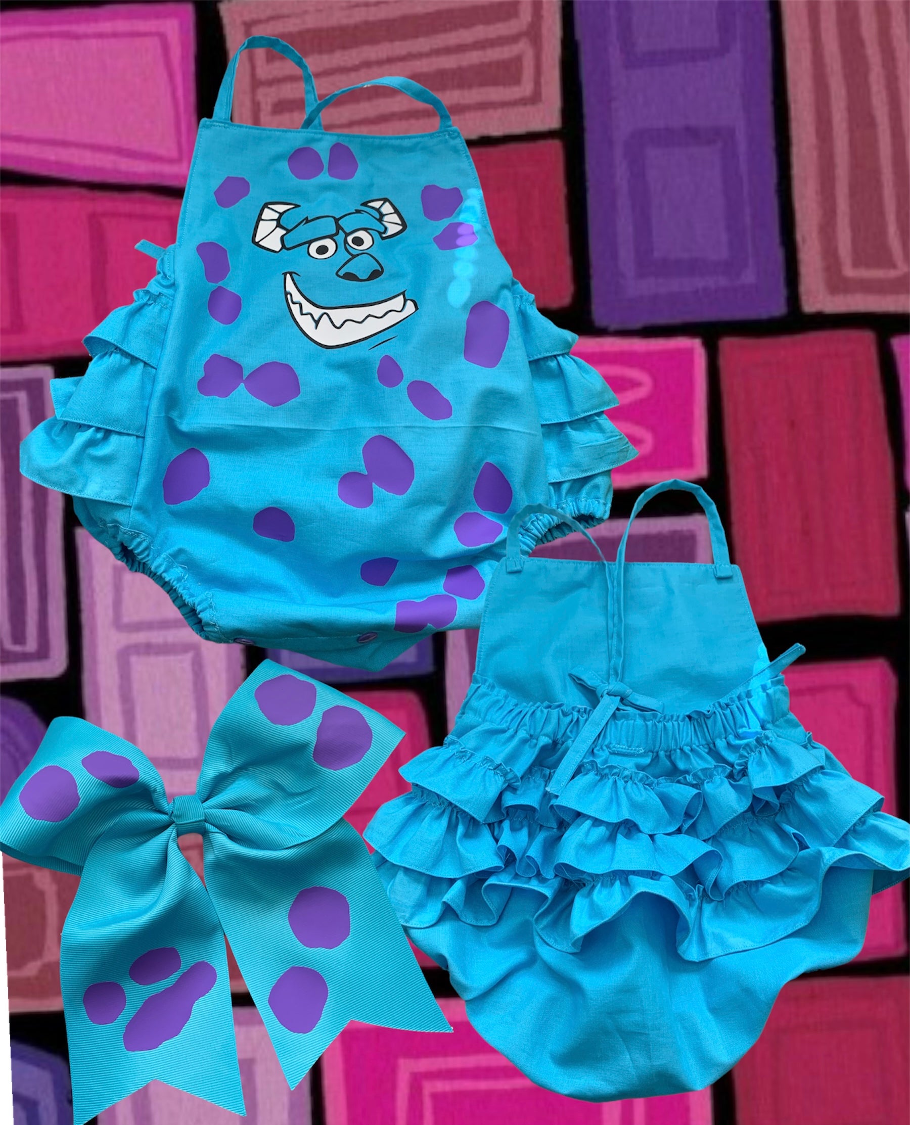 mike and sully monsters inc costumes Monsters Inc – Bearsentials Tutus