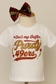Cutest Fan Baby Girl Outfit – 49ers Game Day Onesie, Red & Gold Skirt, Cute Baby Bow Set, First Niner Game Outfit