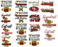 Cutest Fan Baby Girl Outfit – 49ers Game Day Onesie, Red & Gold Skirt, Cute Baby Bow Set, First Niner Game Outfit