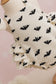 Bats Baby Romper for Spooky Season, Halloween Infant Outfit, Bat Print Jumpsuit, Cute Baby Halloween Costume